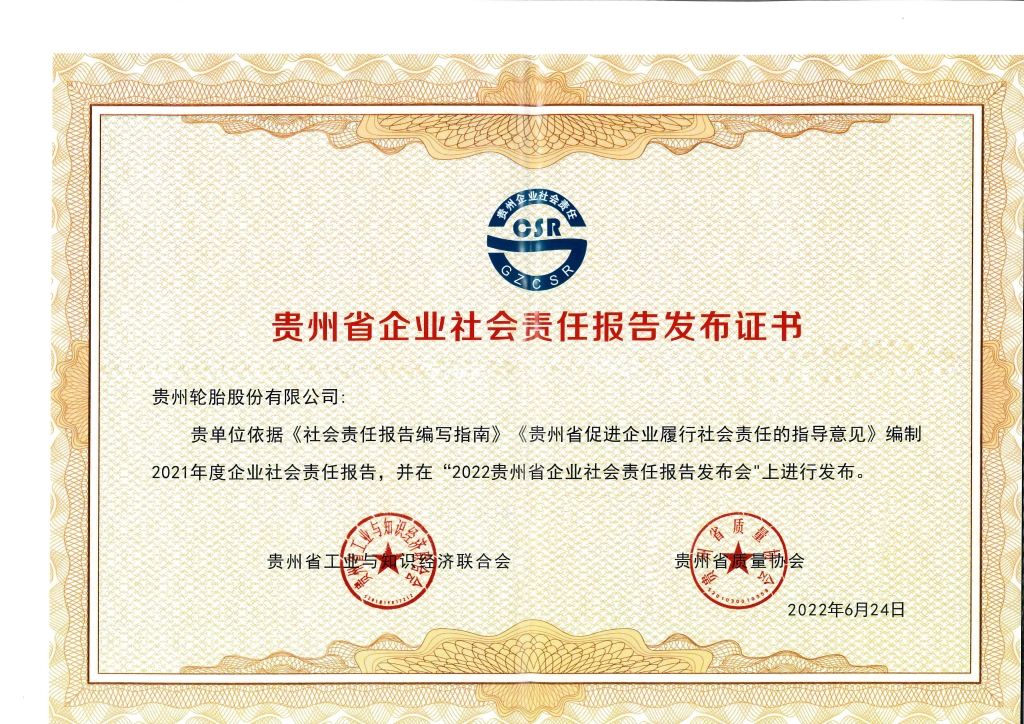 11、社會(huì)責(zé)任報(bào)告發(fā)布證書